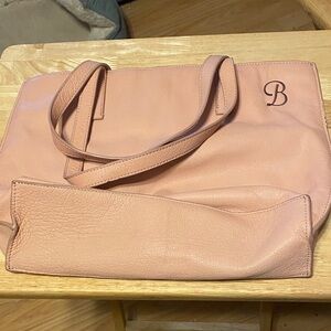 Mark Graham leather with letter B